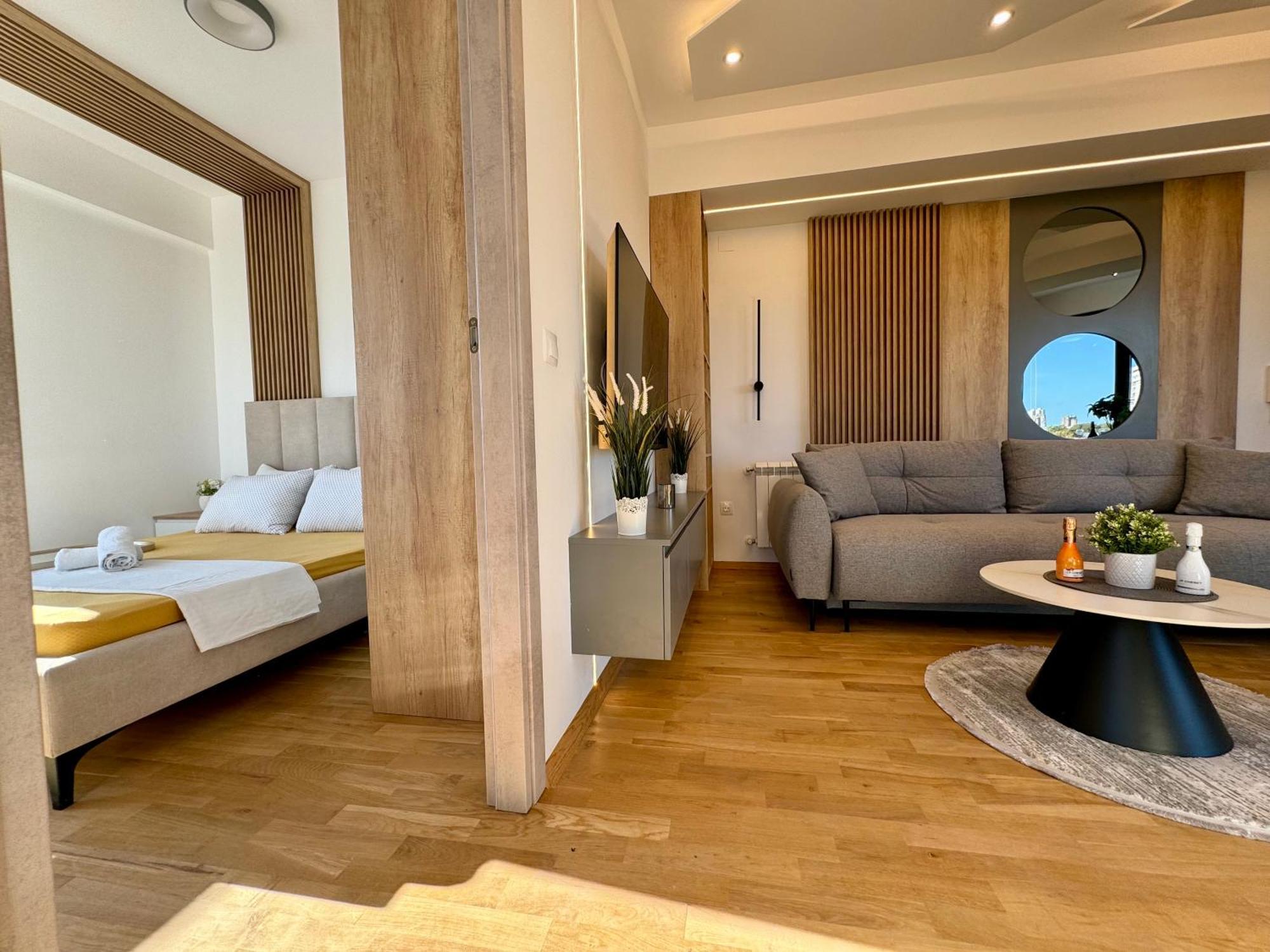 Maria Luxury Apartment Скопье Экстерьер фото